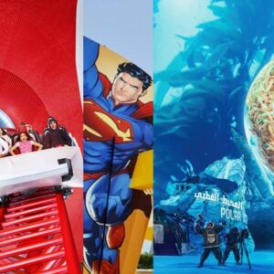 3 Theme Parks Ticket Yas Island Abu Dhabi
