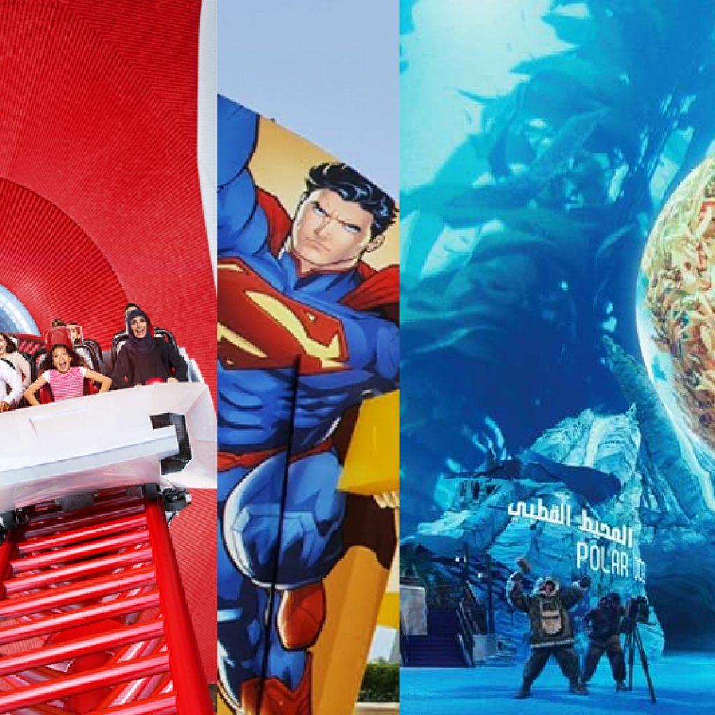 3 Theme Parks Ticket Yas Island Abu Dhabi