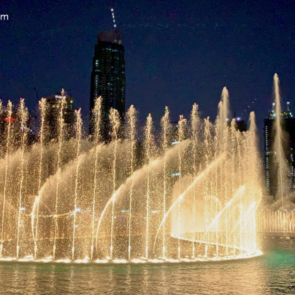 The Dubai Fountain Boardwalk Ticket