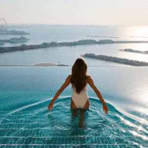 AURA SKYPOOL Dubai: Sunrise or Evening Pool Experience