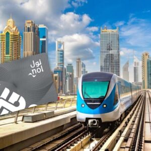 Dubai NOL Metro Card + SIM Card