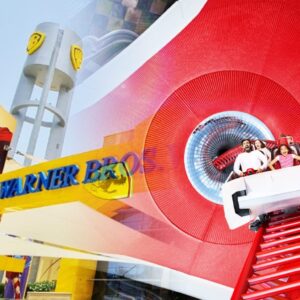 Ferrari World OR Warner bros (1 day ticket)