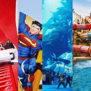 4 Theme Parks Ticket Yas Island Abu Dhabi