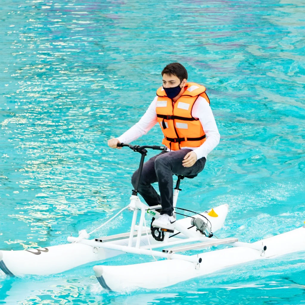 Dubai Fountain- Water Bikes